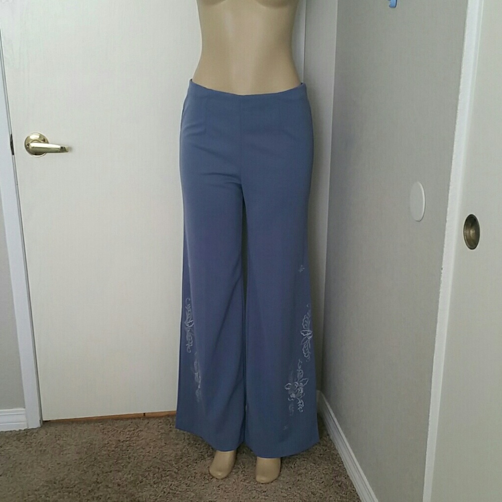 SO-EN 60's palazzo pants boho hippy flair